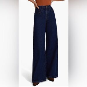 NWT! Favorite Daughter - The Masha High Waist Wide Leg Jeans